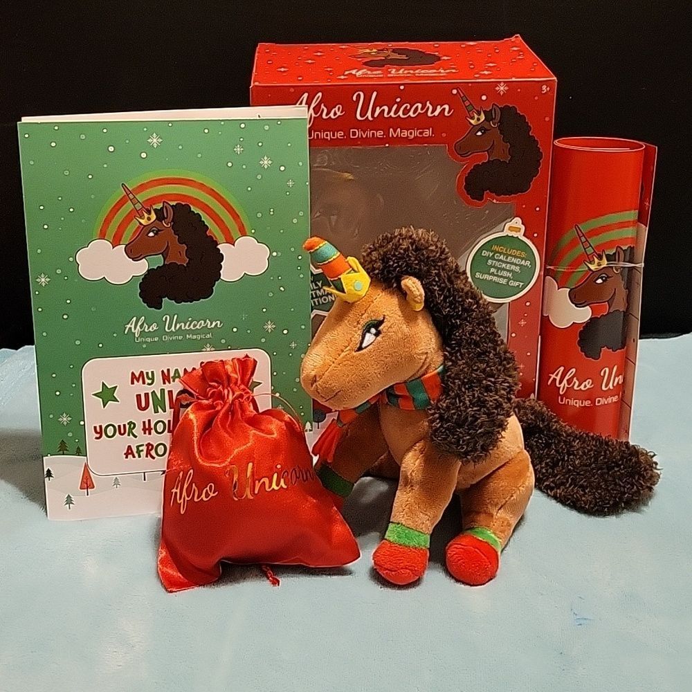 Afro Unicorn 🎁Complete Gift Set! NWT !!!